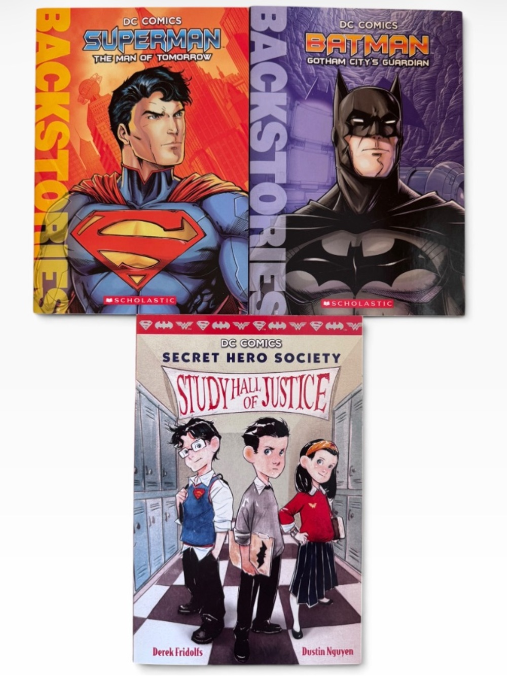 DC Comics bundle of 3 books
